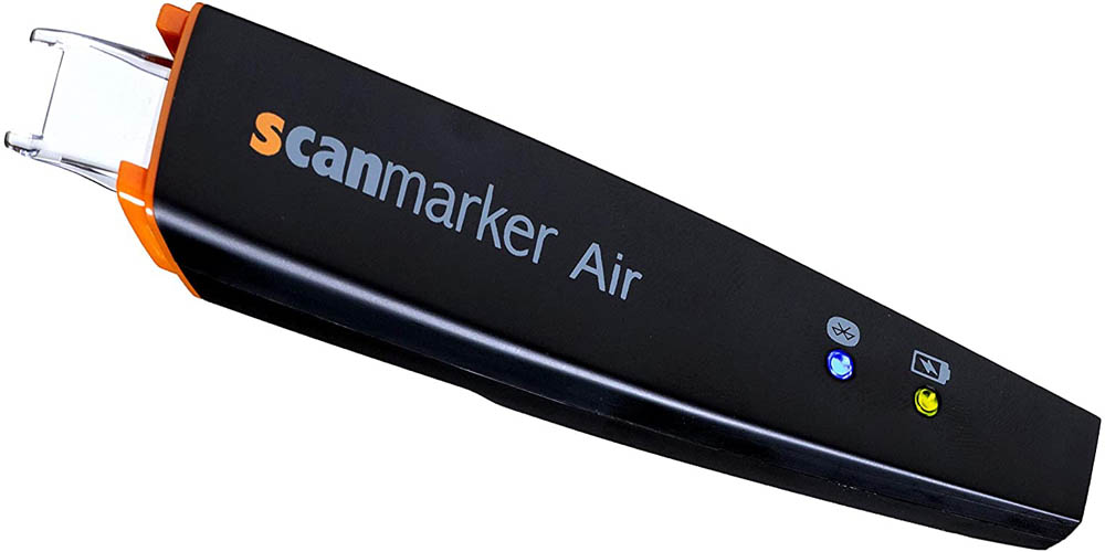 Escáner portátil ScanMarker Air – OCR