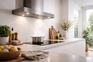 Campanas extractoras silenciosas: qué dB son aceptables y cómo elegir según el tamaño de tu cocina