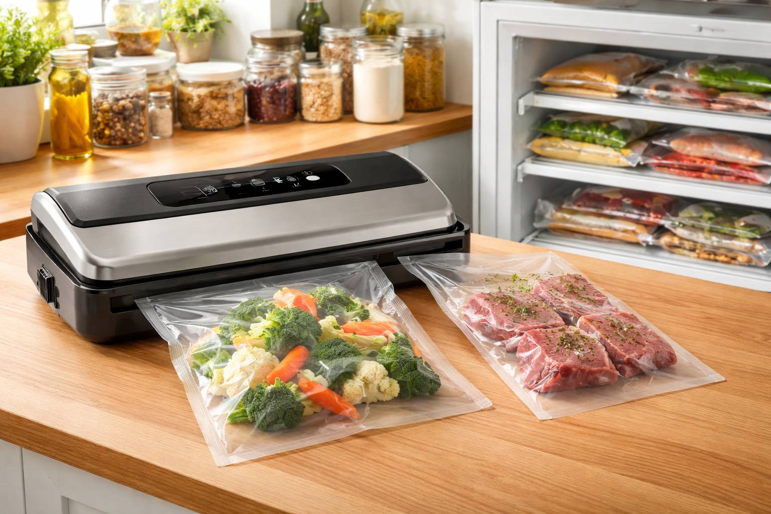 Cocina al vacío en casa: cómo usar una envasadora al vacío para conservar alimentos y reducir el desperdicio