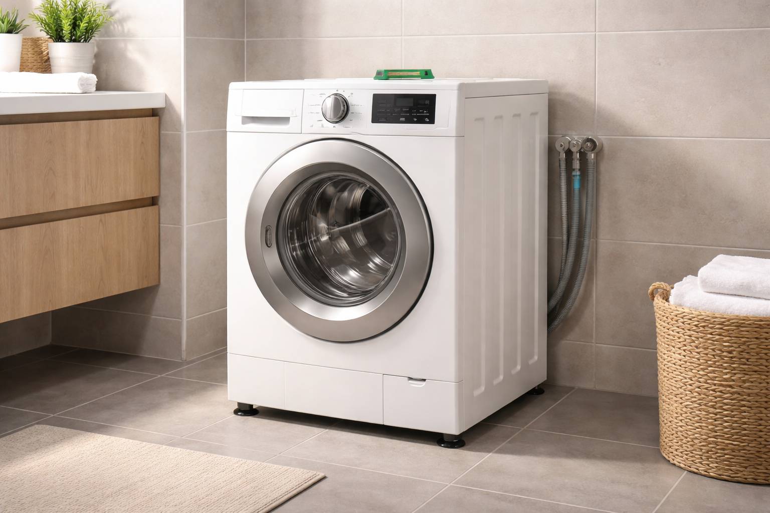 Cómo instalar una lavadora correctamente: medidas, nivelado, desagüe y trucos para evitar vibraciones
